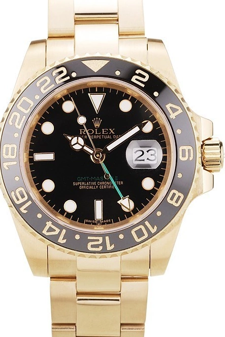 AAA Replica Watches Bezel Black GMT Master II Ceramic Dial 98228 Rolex Black 0806